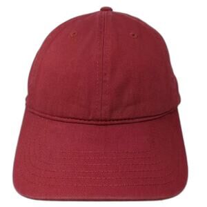FURTALK Baseball Cap Red Size M Slideback Hat Plain Solid Adjustable Buckle